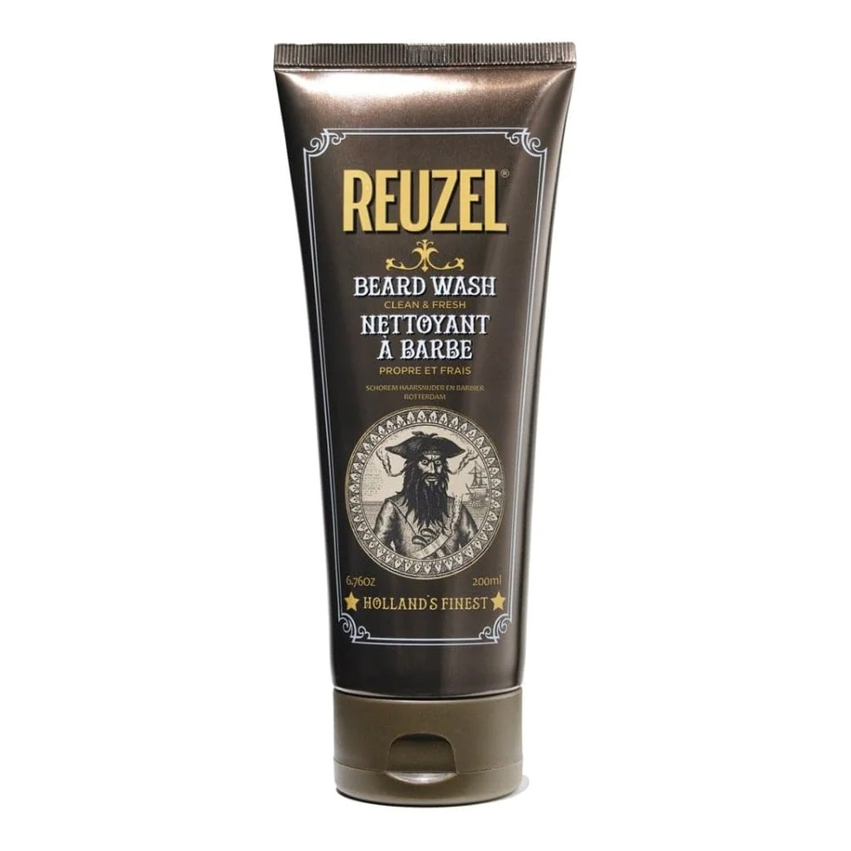 Reuzel Beard wash oczyszczający szampon do brody clean & fresh 200ml