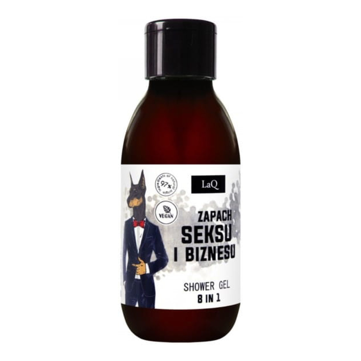 Laq Doberman O zapachu seksu i biznesu Żel pod prysznic 8w1 100ml