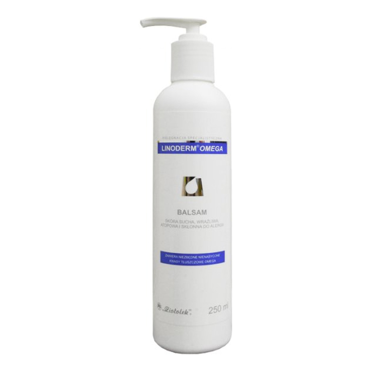 Linoderm Omega Balsam silnie nawilżający do skóry suchej 250ml