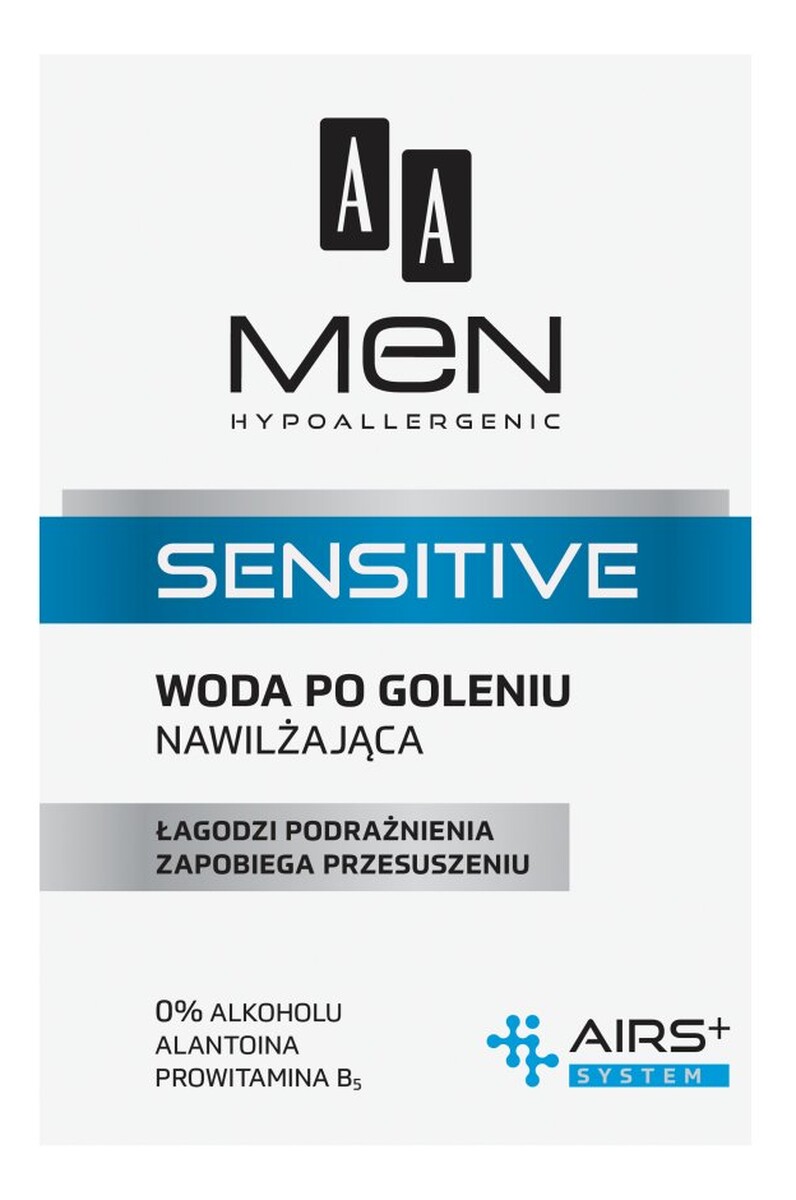 Nawilżająca woda po goleniu