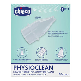 Physioclean końcówki do aspiratora do nosa 10szt.