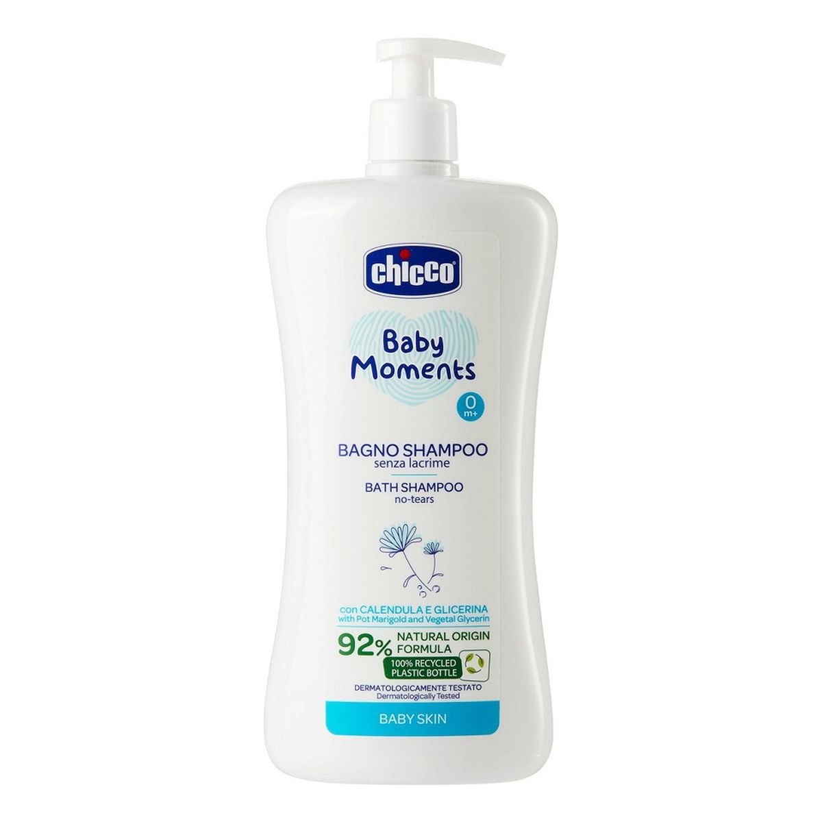 Chicco Baby moments szampon do mycia ciała i włosów 0m+ 750ml