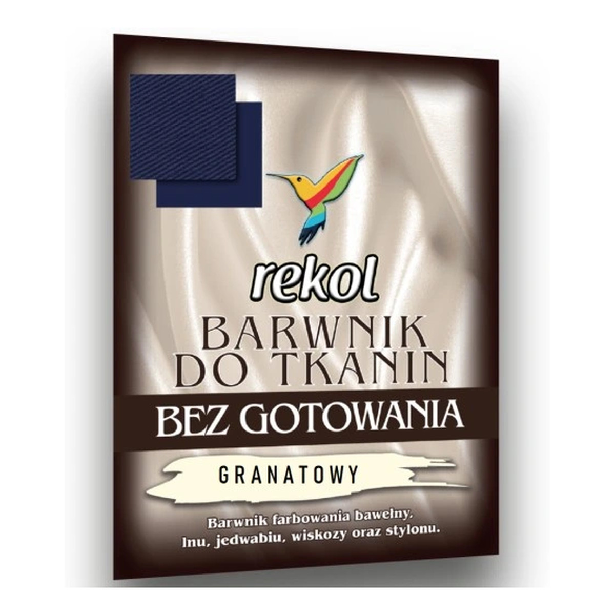 Lazur Rekol BARWNIK DO TKANIN GRANATOWY 15g