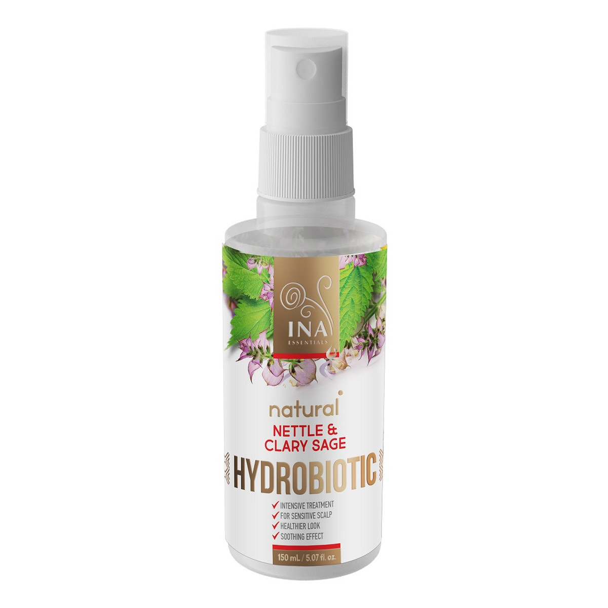 Ina Essentials Hydrobiotic intensywna pielęgnacja wypadających włosów pokrzywa & szałwia muszkatołowa 150ml