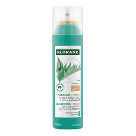 Oil control dry shampoo suchy szampon z pokrzywą i witaminą e – z pigmentem