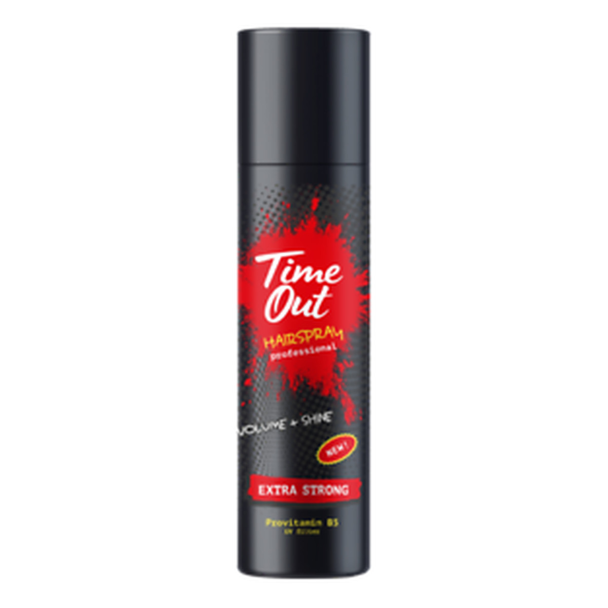 TIME OUT Hairspray Extra Strong Volume And Shine Lakier do włosów nadający objętość i blask 265ml