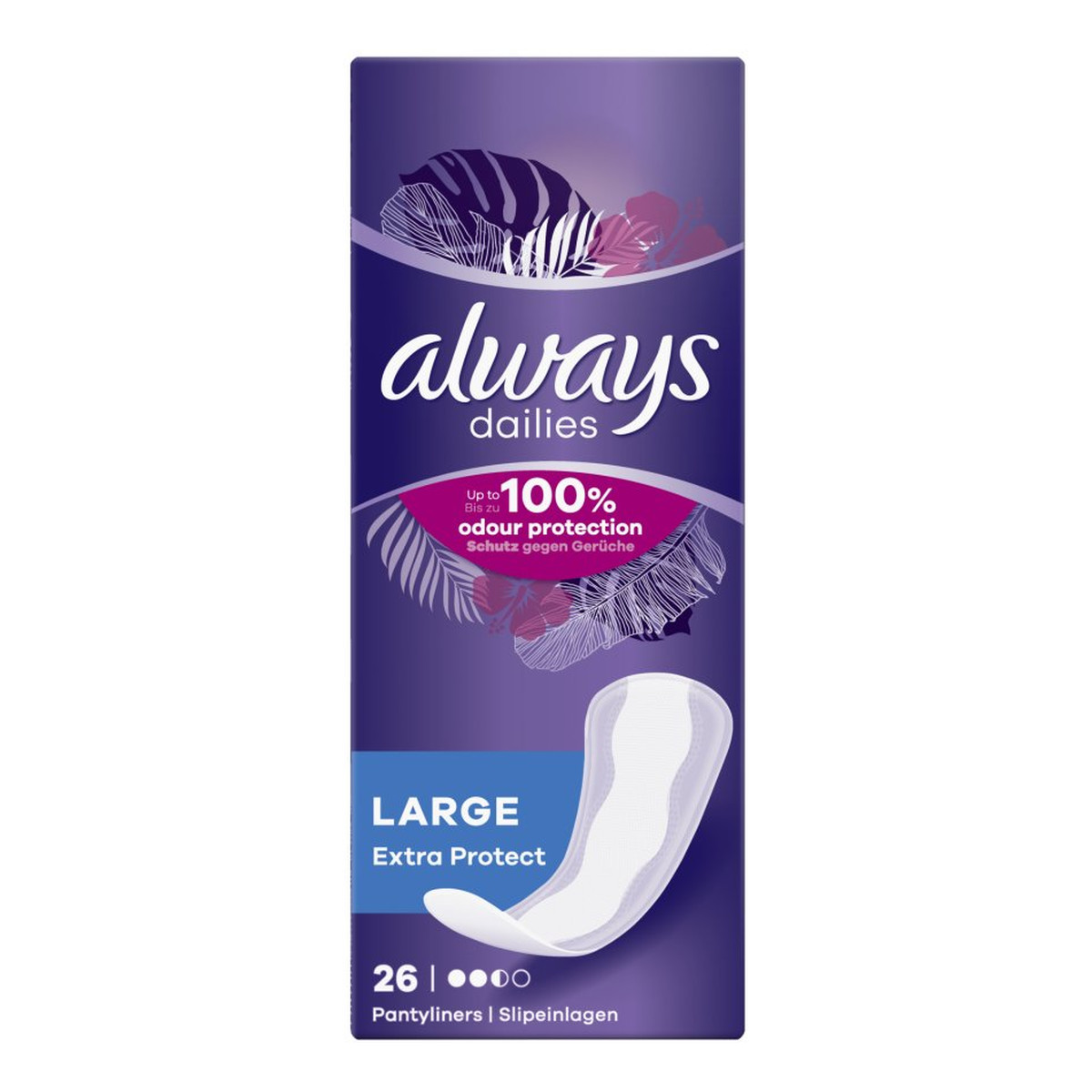 Always Dailies Extra Protect Large Wkładki higieniczne 26szt.