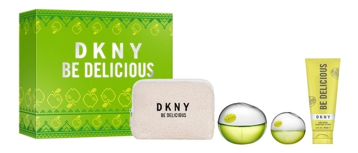 zestaw woda perfumowana spray 100ml + balsam do ciała 100ml + woda perfumowana spray + kosmetyczka