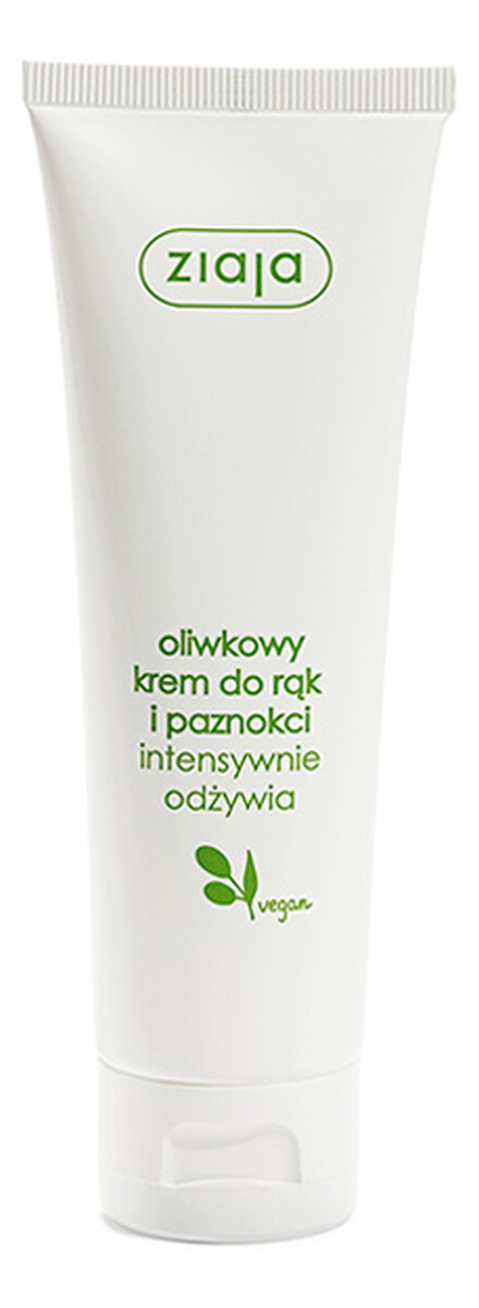 Naturalny oliwkowy krem do rąk i paznokci