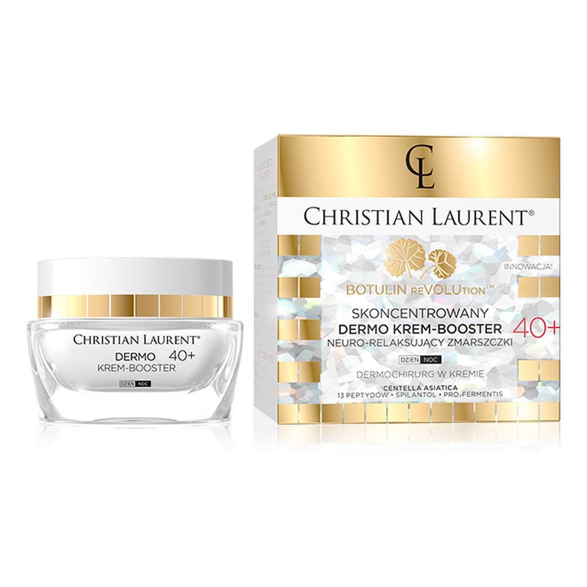 Christian Laurent Botulin Revolution 40+ Skoncentrowany Dermo krem-booster neuro-relaksujący zmarszczki na dzień i noc 50ml