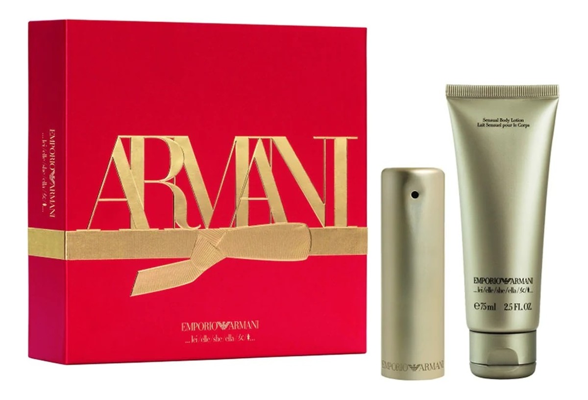 Zestaw woda perfumowana spray 30ml + balsam do ciała 75ml