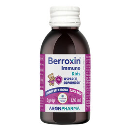 Berroxin immuno kids syrop z czarnego bzu i aronii dla dzieci