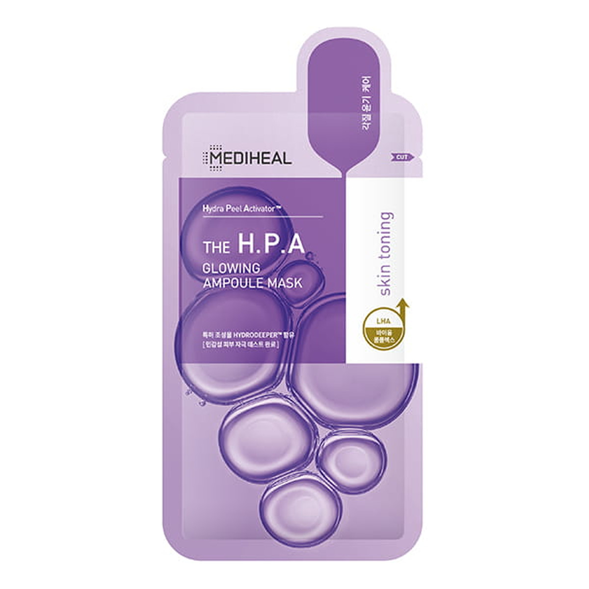 Mediheal Maska w płachcie Rozświetlająco-Tonizująca H.P.A 25ml