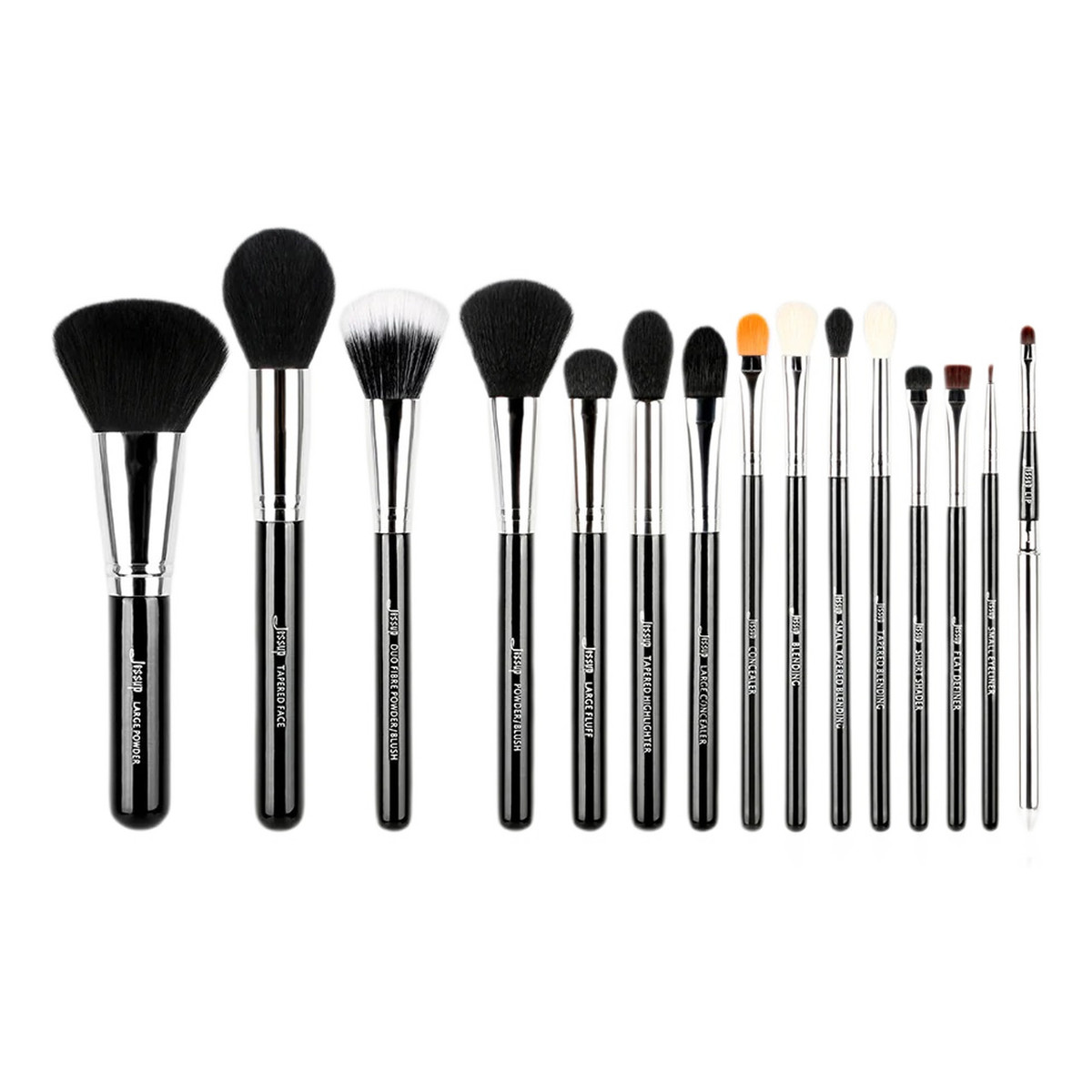 JESSUP Essential Makeup Brush Zestaw pędzli do makijażu t092 15szt.