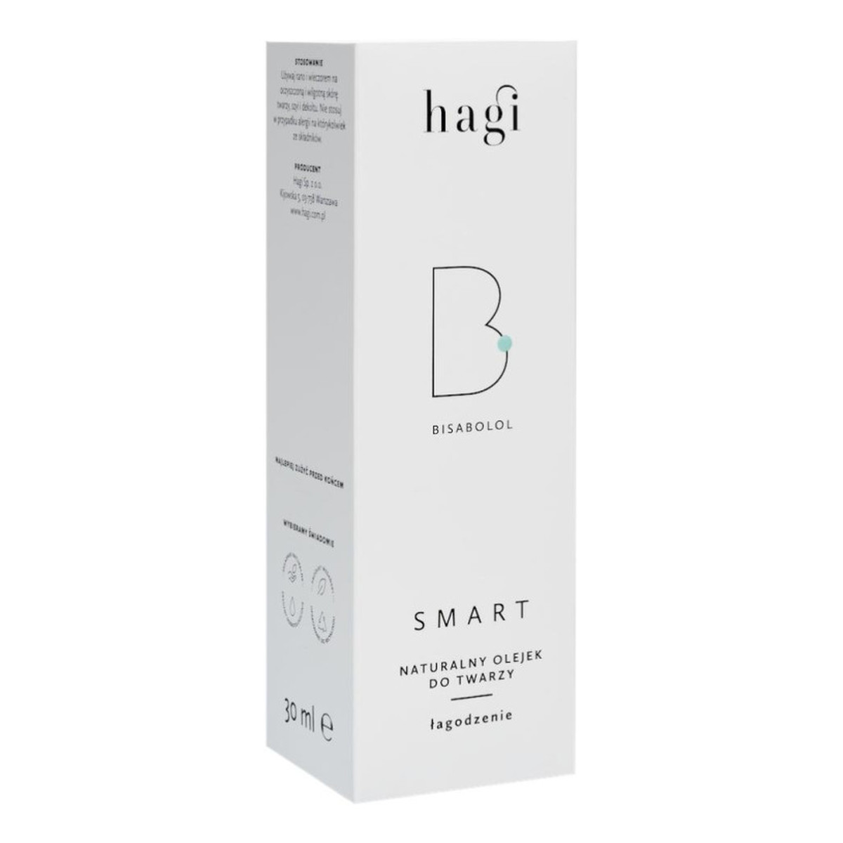 Hagi Smart B Naturalny olejek do twarzy łagodzący z bisabololem 30ml