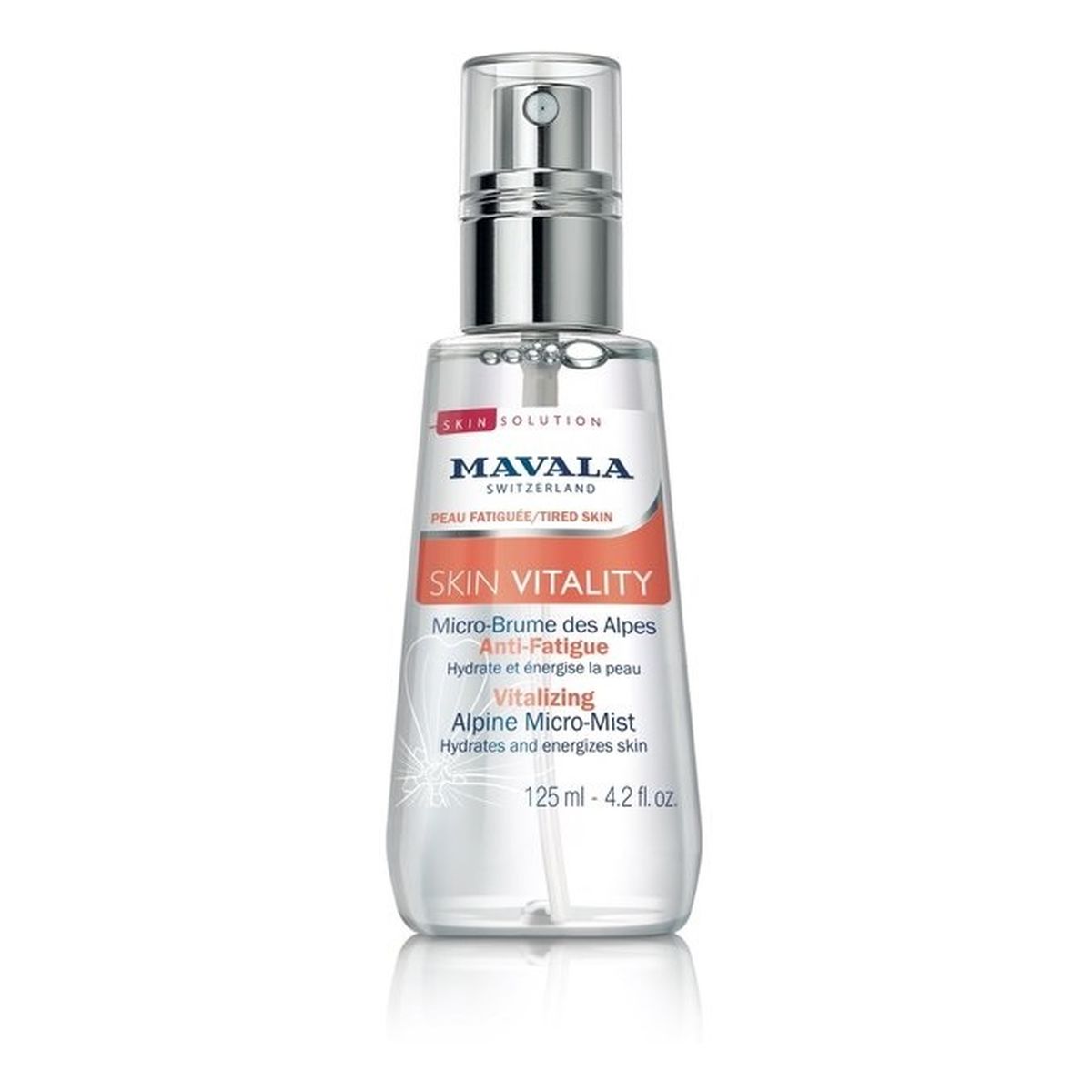 Mavala Skin Vitality Vitalizing Alpine Micro-Mist witalizująca Mgiełka do twarzy 125ml
