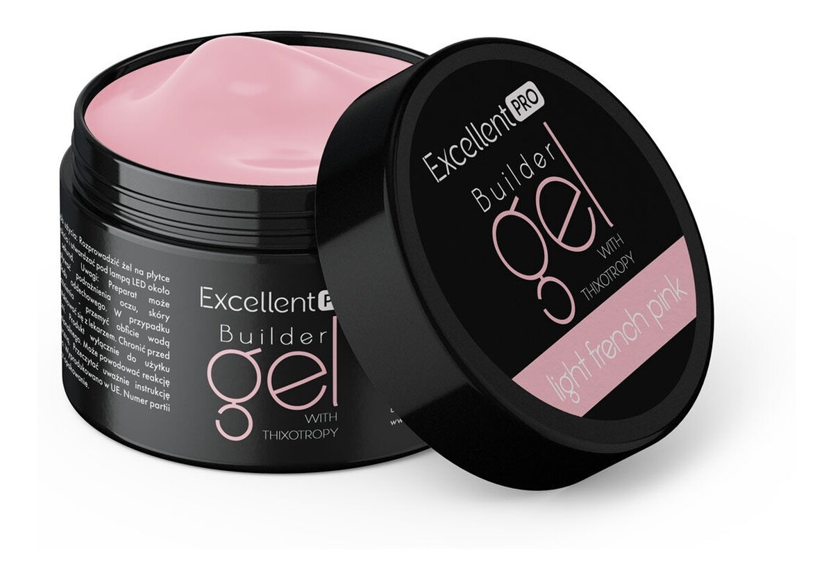 Żel budujący light french pink