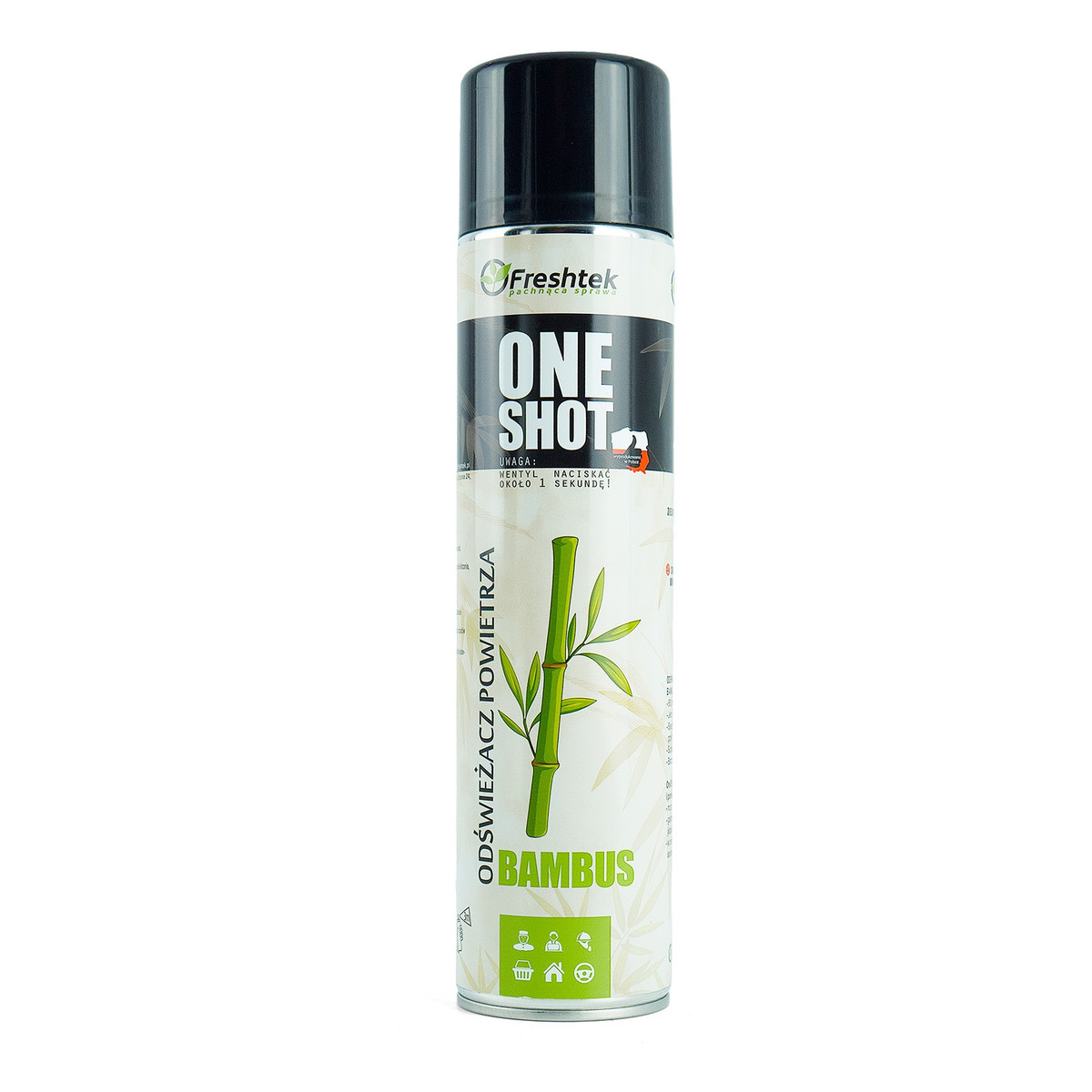 Freshtek One Shot Odświeżacz powietrza Bambus 600ml