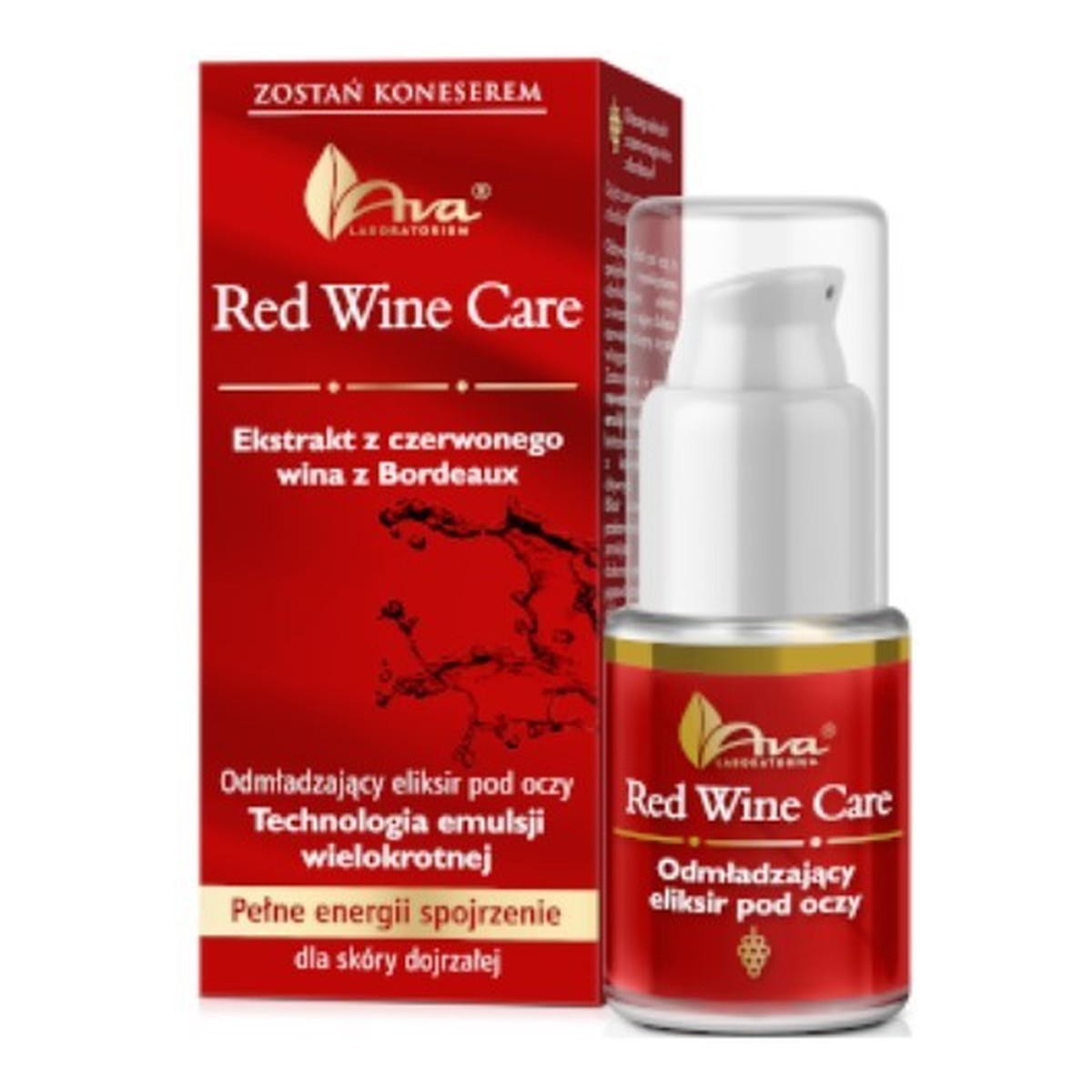 Ava Laboratorium Red Wine Eliksir pod oczy 15ml