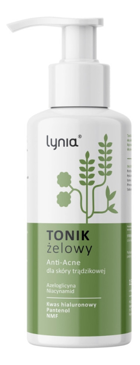 Tonik żelowy z azeloglicyną 2 % dla cery trądzikowej