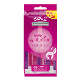My intuition extra2 essentials jednorazowe maszynki do golenia dla kobiet 15szt
