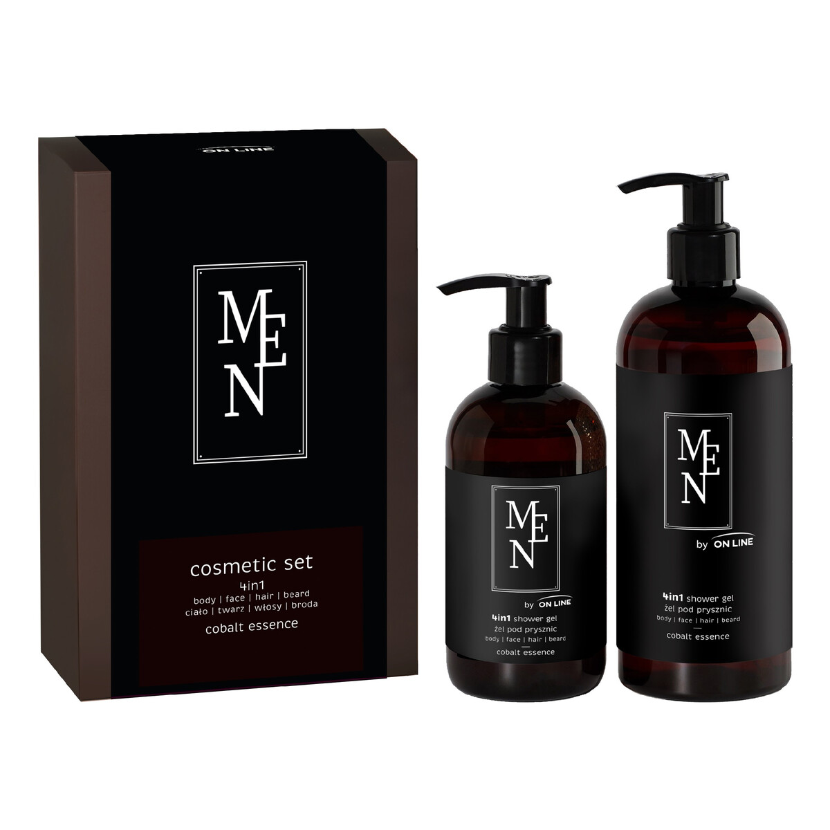 On Line Zestaw Men Żeli pod prysznic 240ml