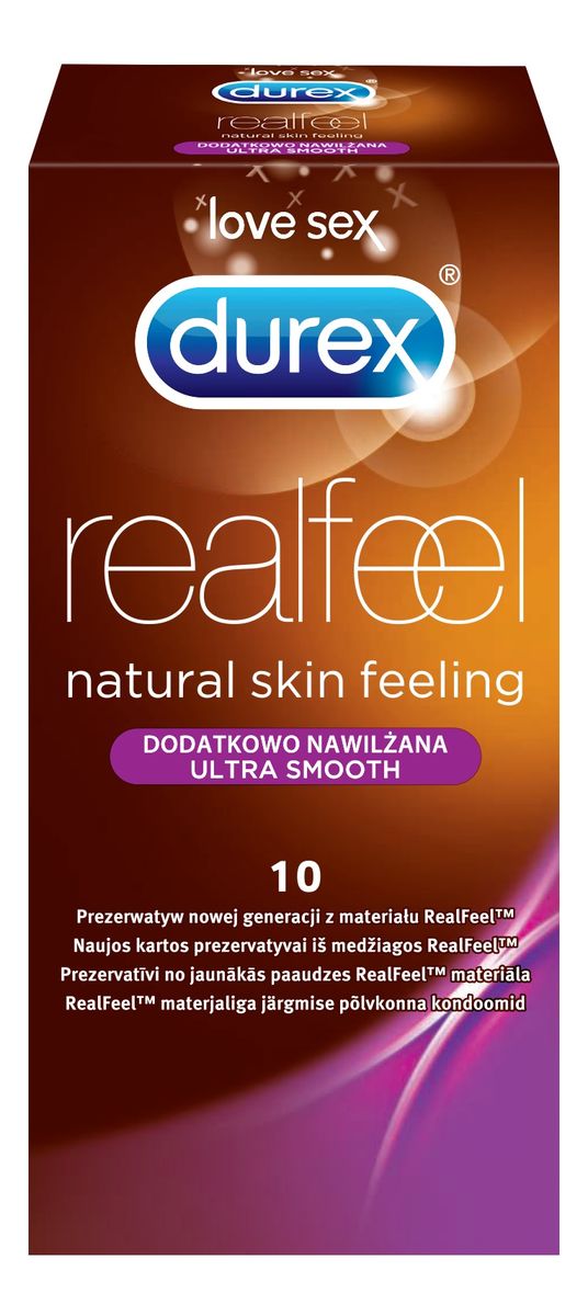 Natural Skin Feeling prezerwatywy nielateksowe dodatkowo nawilżane 10szt