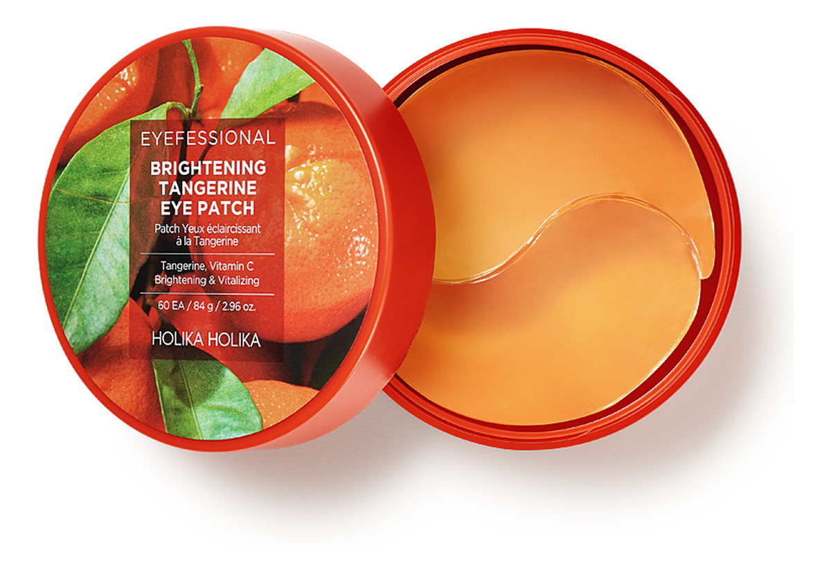Eyefessional brightening tangerine eye patch hydrożelowe płatki pod oczy z ekstraktem z mandarynki 60szt