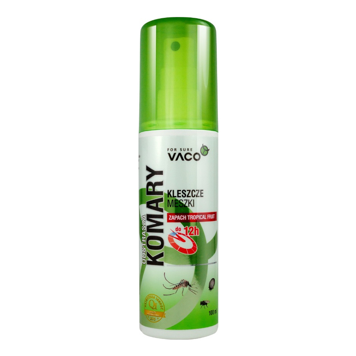 Vaco Płyn odstraszający komary kleszcze i meszki Tropical Fruit 100ml