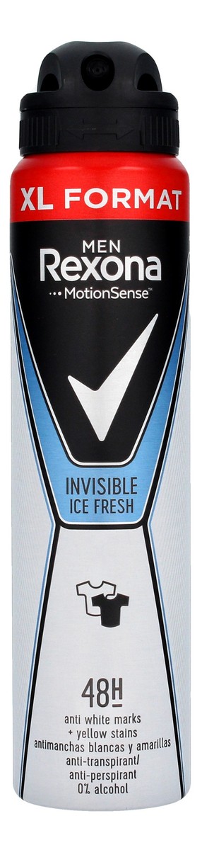 Men Dezodorant w sprayu Invisible Ice Fresh 48H