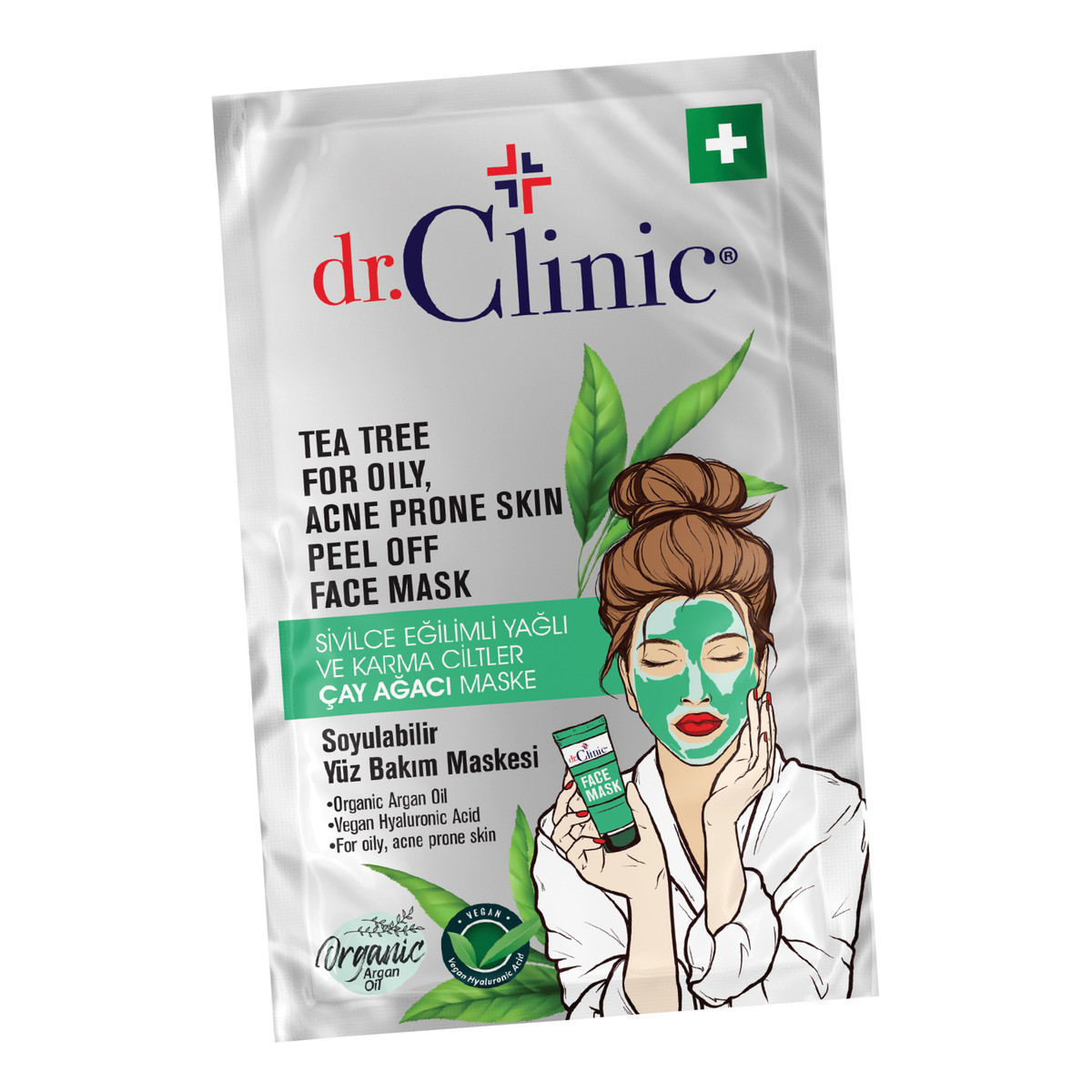 Dr CLINIC maska z ekstraktem z drzewa herbacianego 12ml