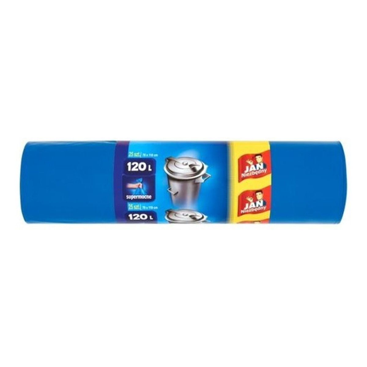 Jan Niezbędny Worki na śmieci 120l - 25 sztuk 900g