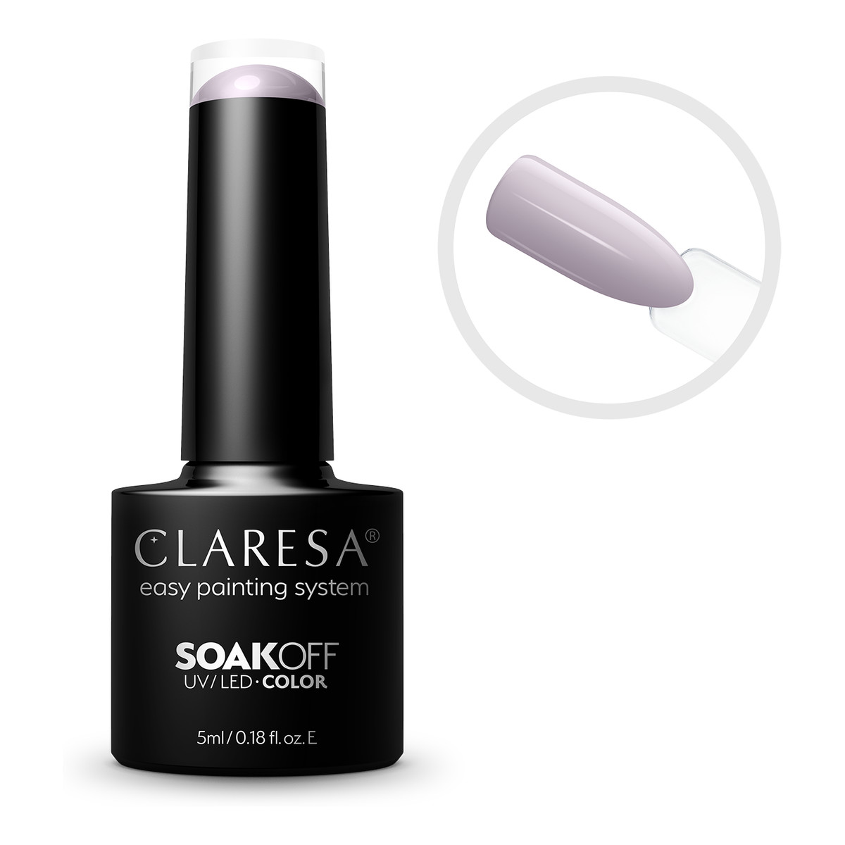 Claresa Soak Off LAKIER DO PAZNOKCI 5ml