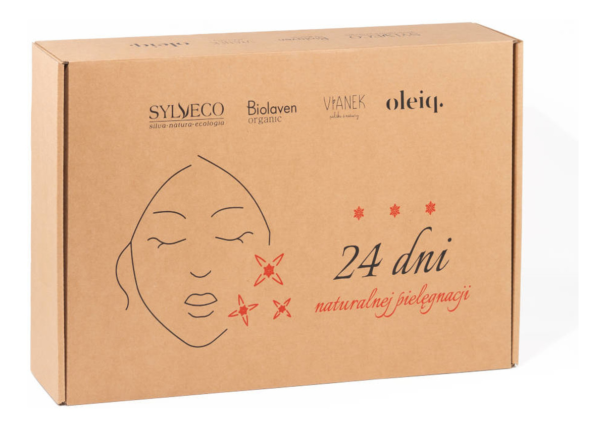 Kalendarz adwentowy 24 dni naturalnej pielęgnacji