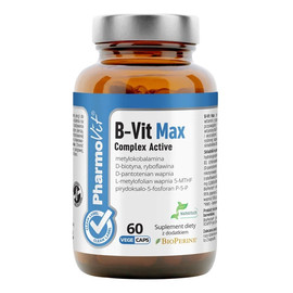 B-Vit Max Complex Active suplement diety 60 Kapsułek