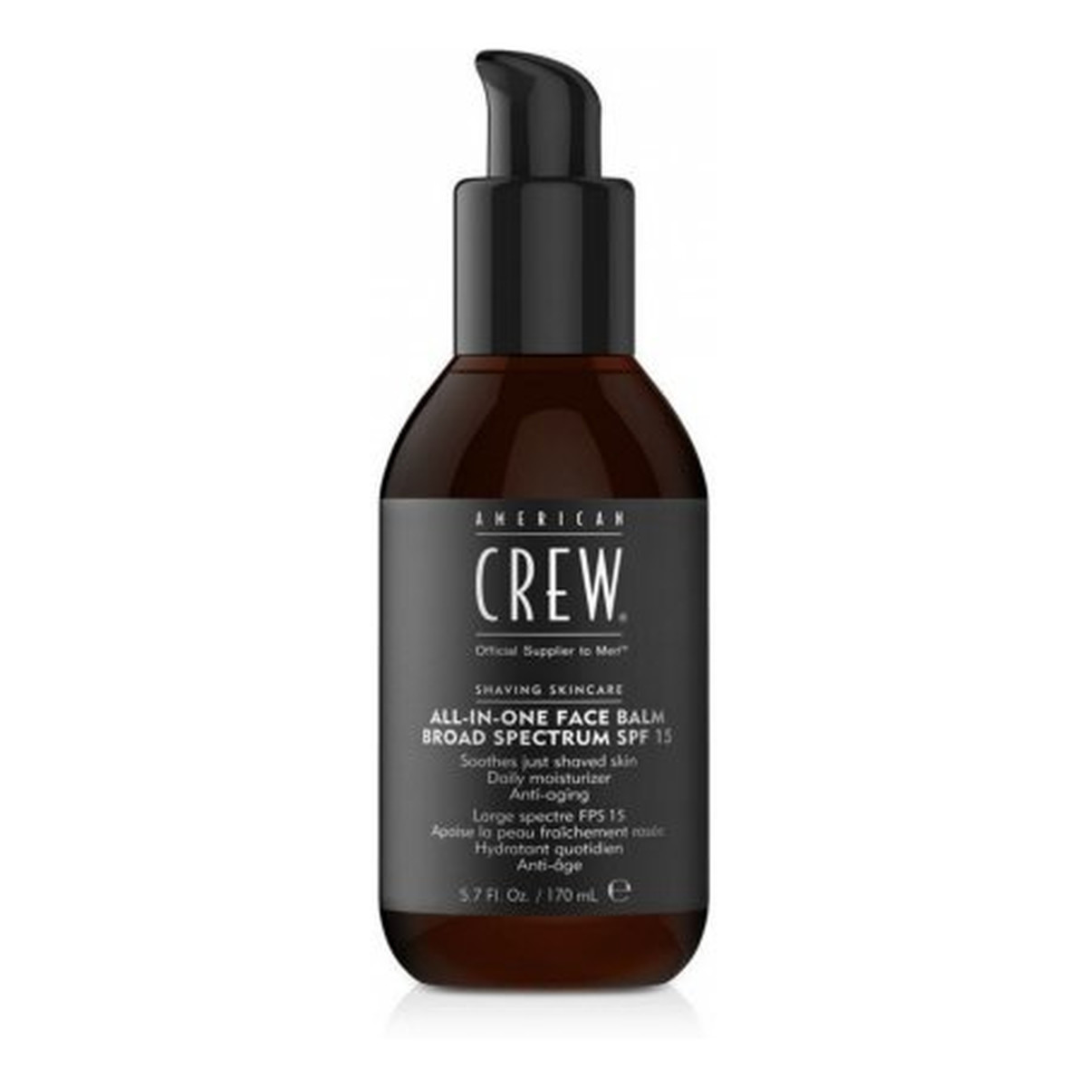 American Crew Shaving Skincare All-In-One Face Balm Broad Spectrum Kojący balsam do twarzy z filtrem SPF15 170ml