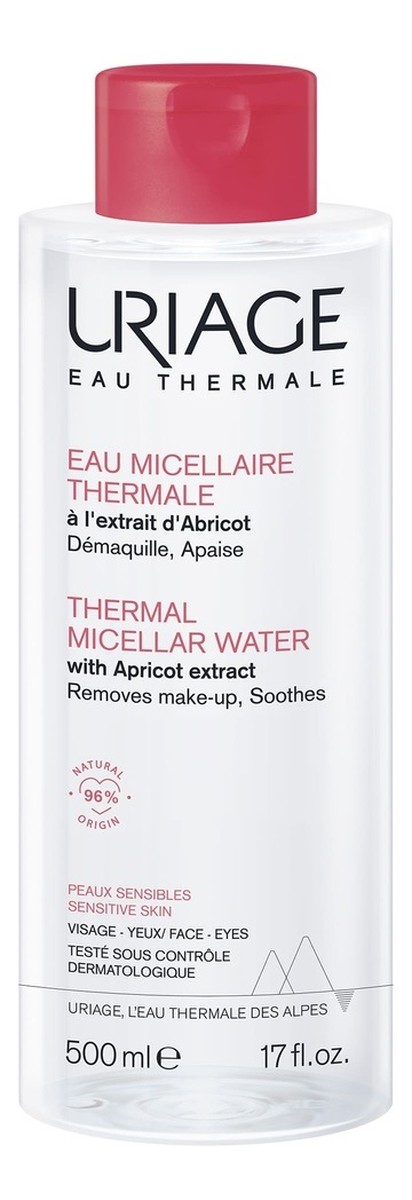 Thermal micellar water płyn micelarny z ekstraktem z moreli do skóry wrażliwej