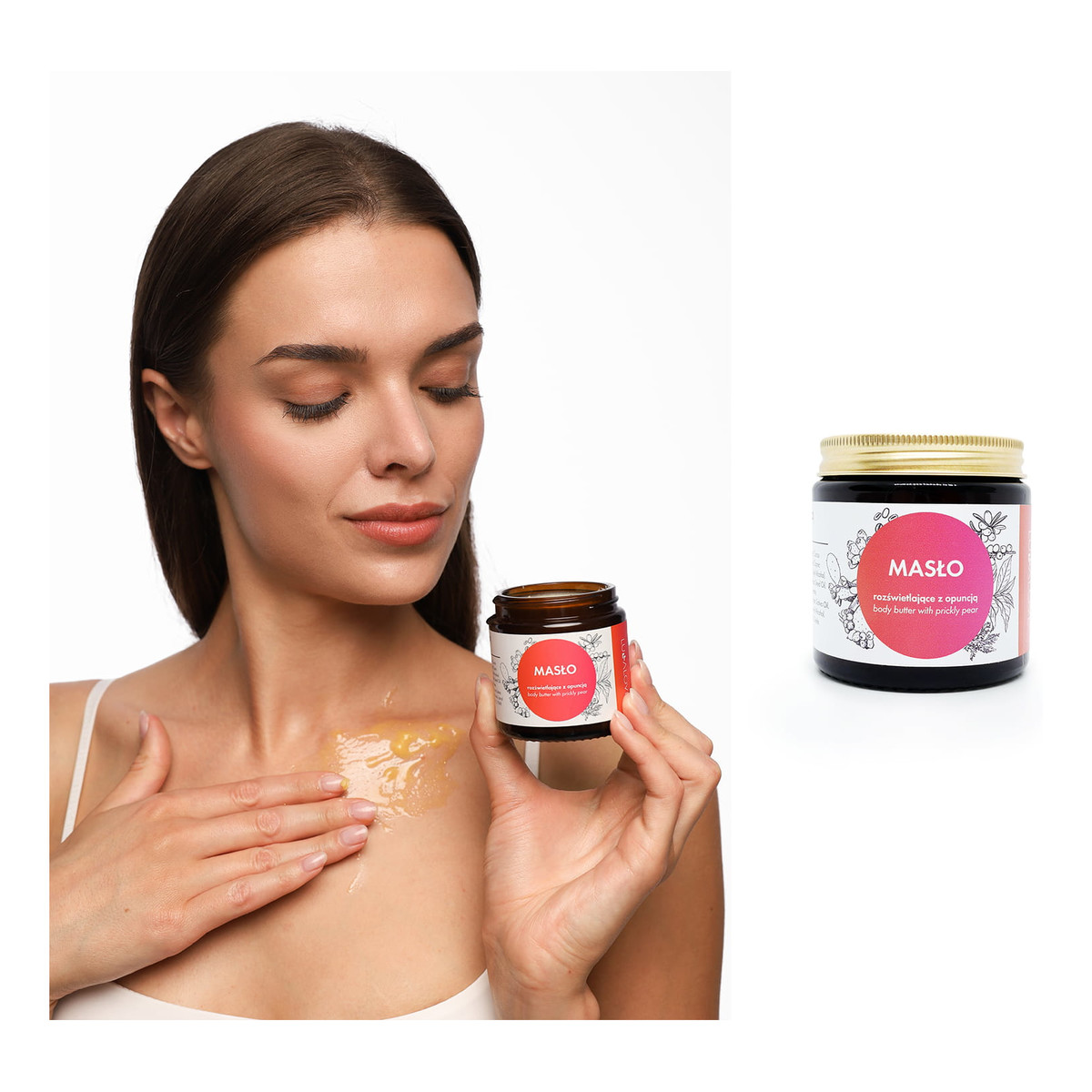 Lullalove Masło rozświetlające z opuncją 120ml