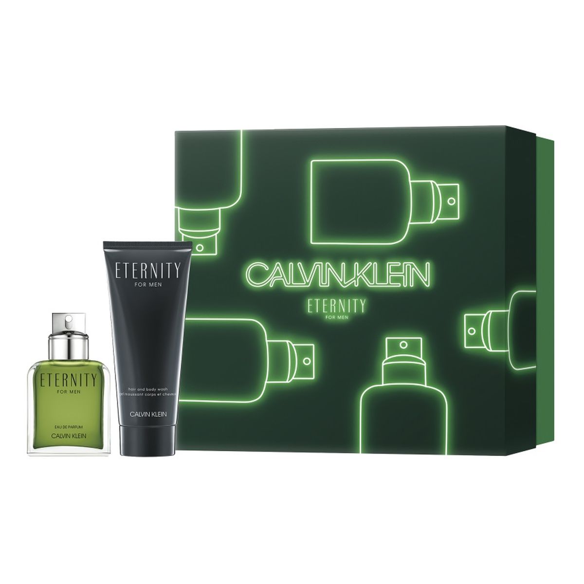 Calvin Klein Eternity for Men Zestaw woda perfumowana spray 50ml + żel pod prysznic 100ml