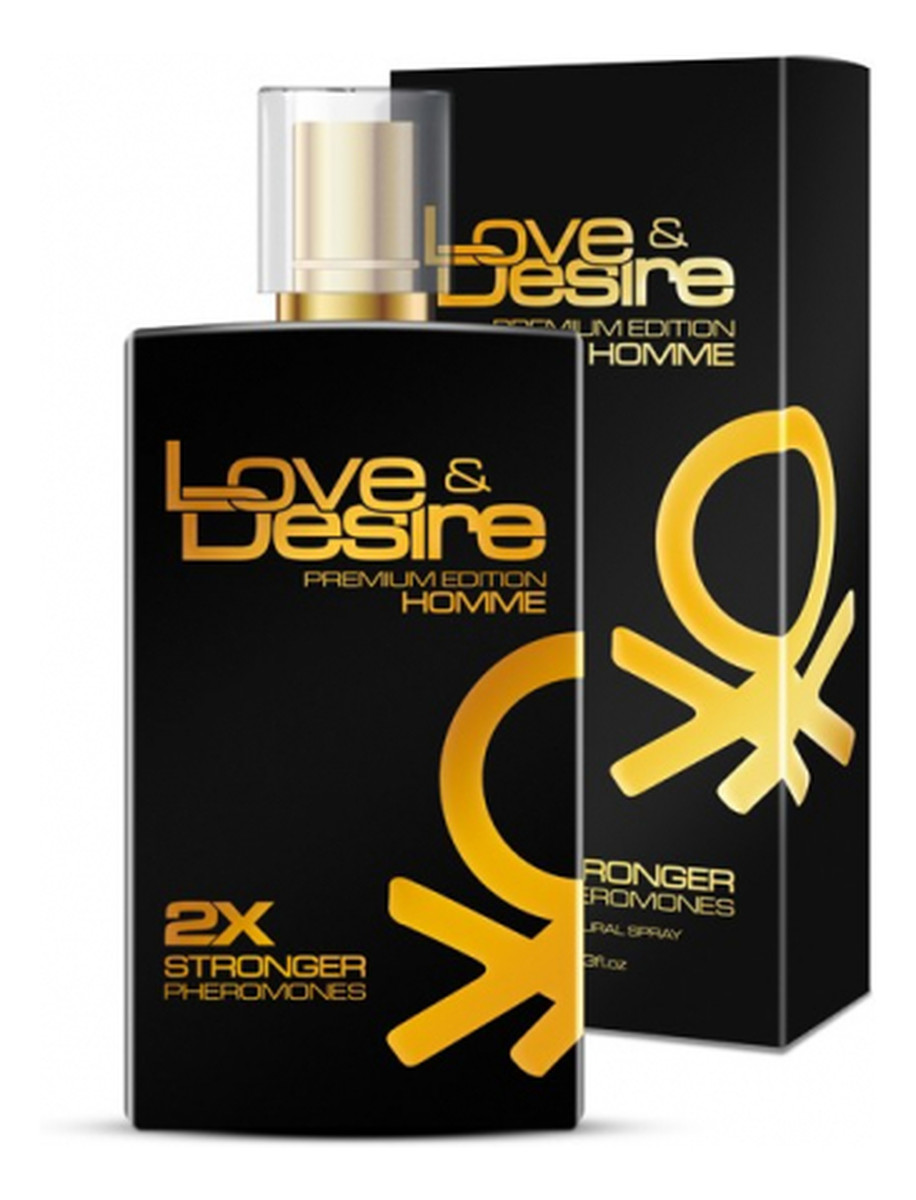 Premium edition homme 2x stronger pheromones feromony dla mężczyzn spray
