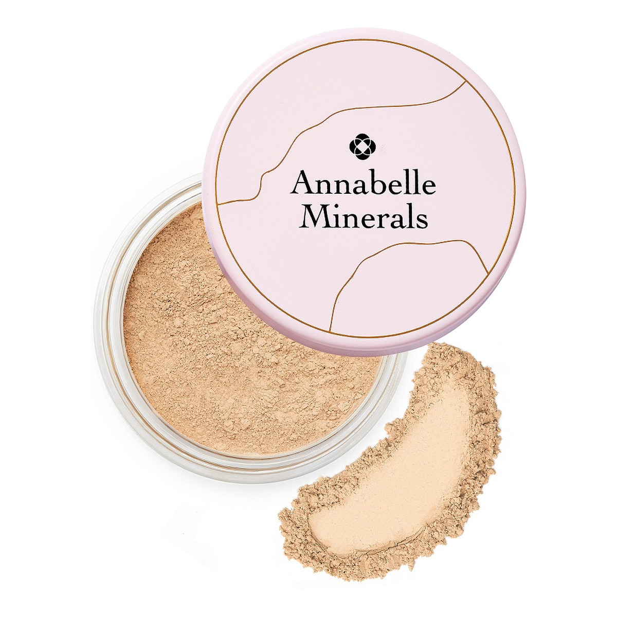 Annabelle Minerals Podkład mineralny rozświetlający 10g