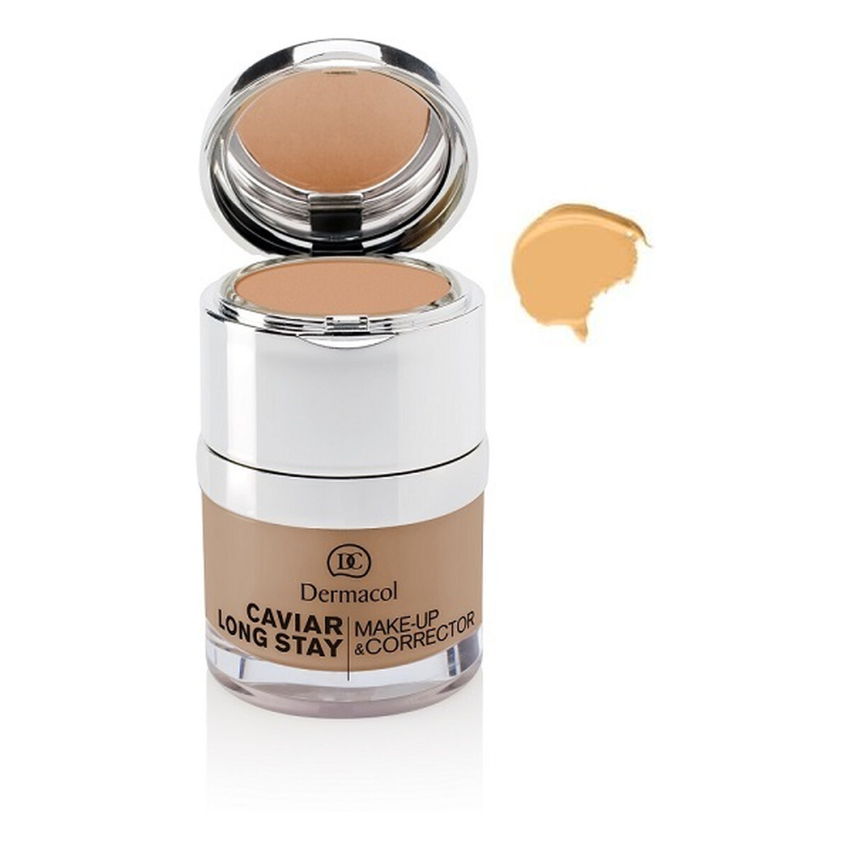 Dermacol Caviar Long Stay Make-Up & Corector Długotrwały Podkład z Korektorem z Wyciągiem z Kawioru 30ml