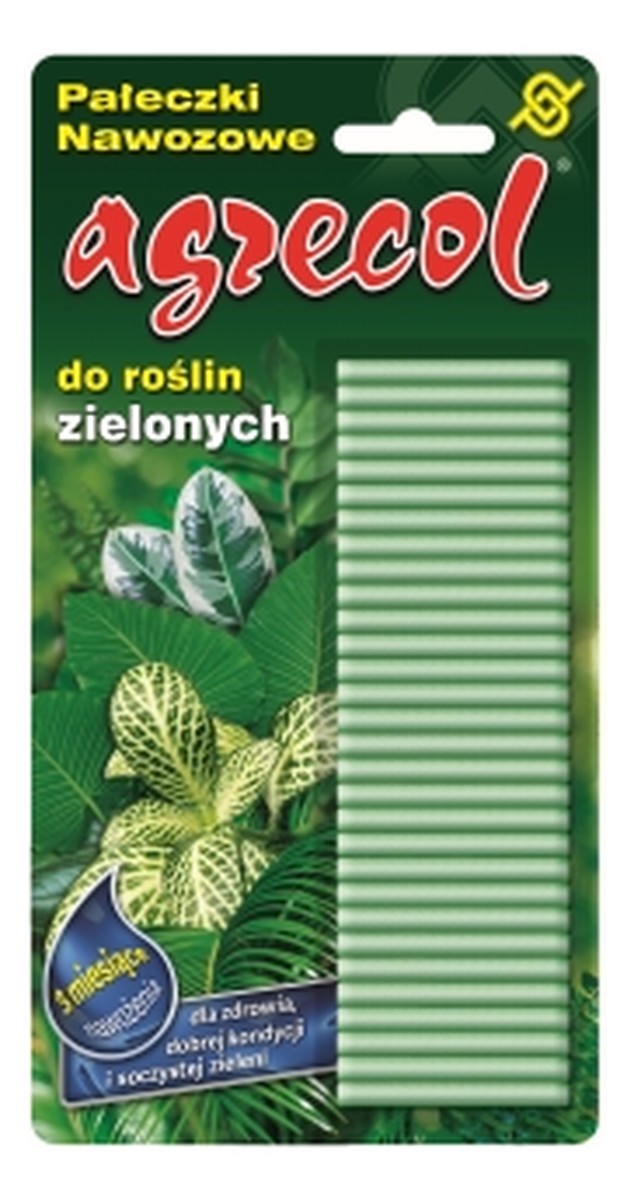 Pałeczki nawozowe do roślin zielonych z witaminą C 30SZT