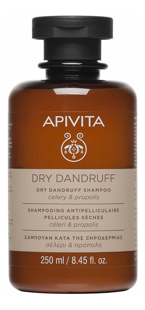 Dry dandruff shampoo szampon przeciwłupieżowy z selerem i propolisem