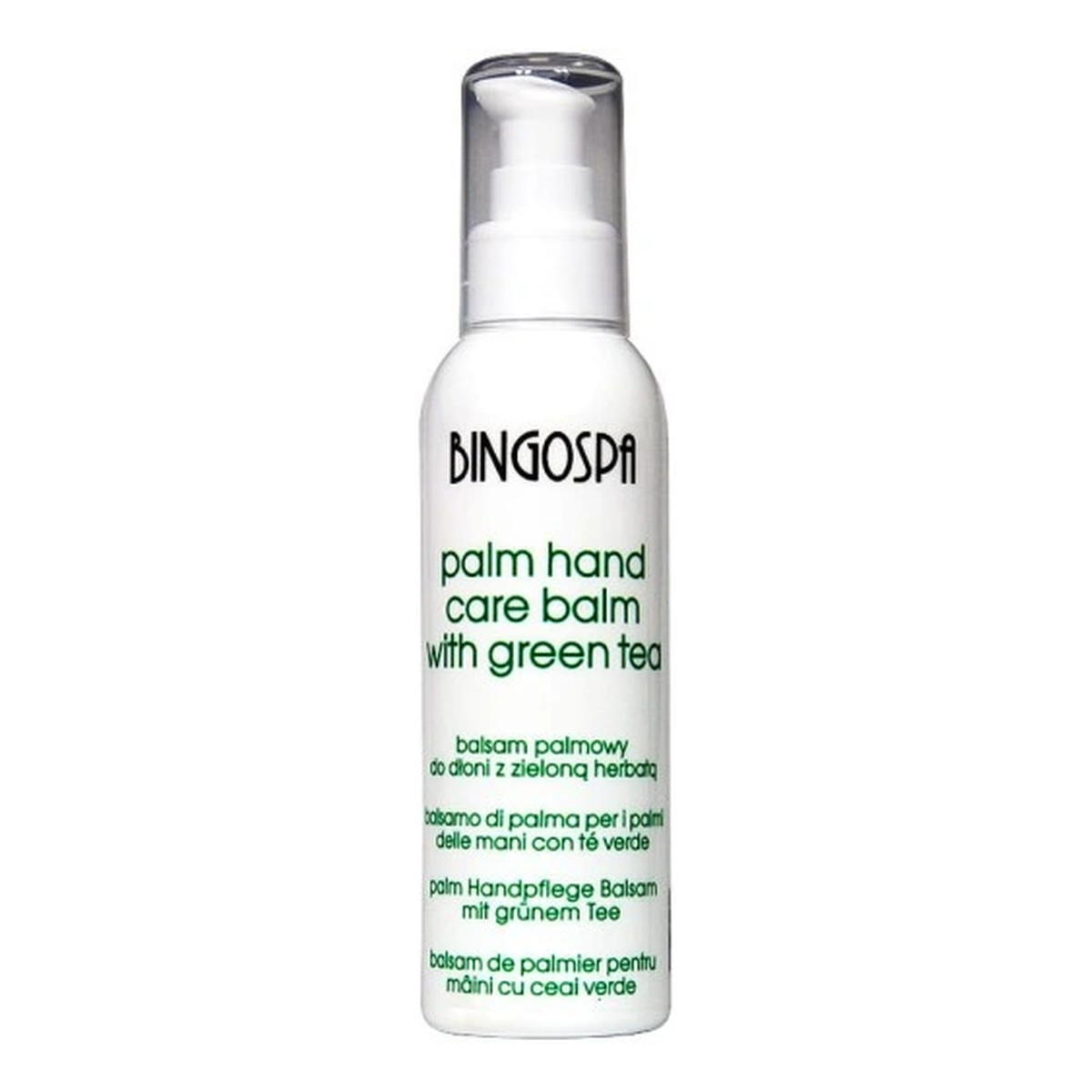 BINGOSPA Balsam palmowy do dłoni z zieloną herbatą 135g