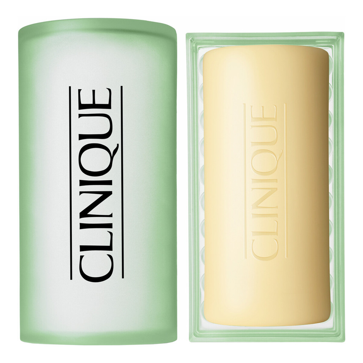 Clinique Facial Soap Mild With Dish Kostka Myjąca dla skóry mieszanej w kierunku suchej z mydelniczką 100g