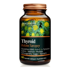 Thyroid Balance suplemeny diety wpierający tarczycę 60 kapsułek