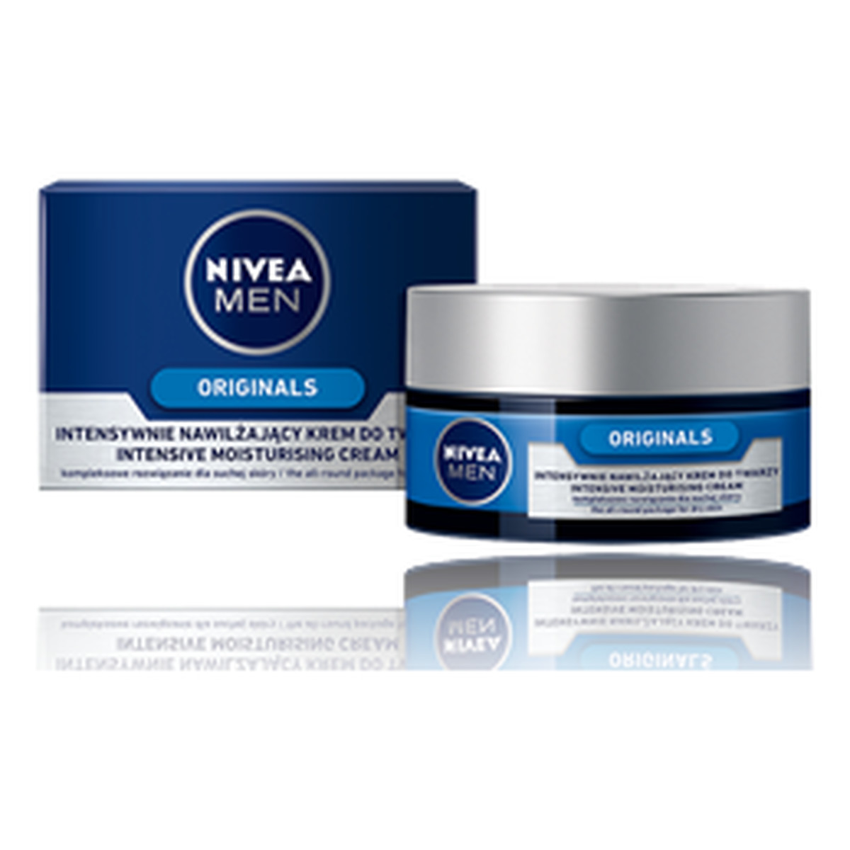 Nivea For Men Intensywnie Nawilżający Krem Do Twarzy 50ml