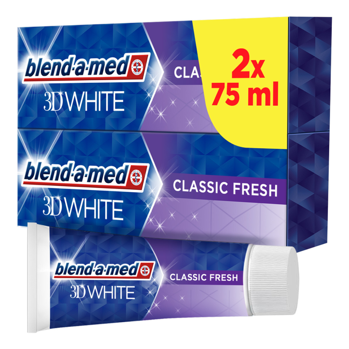 Blend-a-med 3D White Pasta do zębów Classic Fresh 75ml