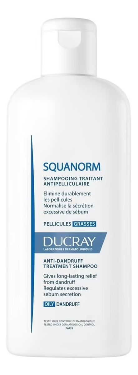 Squanorm szampon leczniczy do łupieżu tłustego